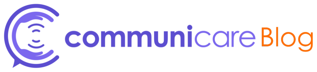 O logotipo para o blog communicare.